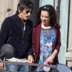PAY-Ronnie-Wood-and-his-wife-Sally-Humphreys